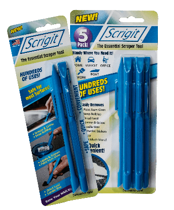 Scrigit Scraper 2-pack and 5-pack