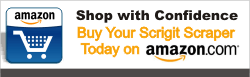 Shop with confidence. Buy your Scrigit Scraper today on Amazon.com